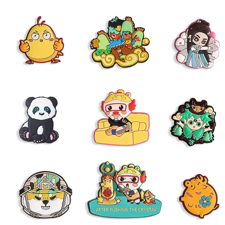 Декорација Опција прилагођеног логотипа Доступни ПВЦ магнети за фрижидер