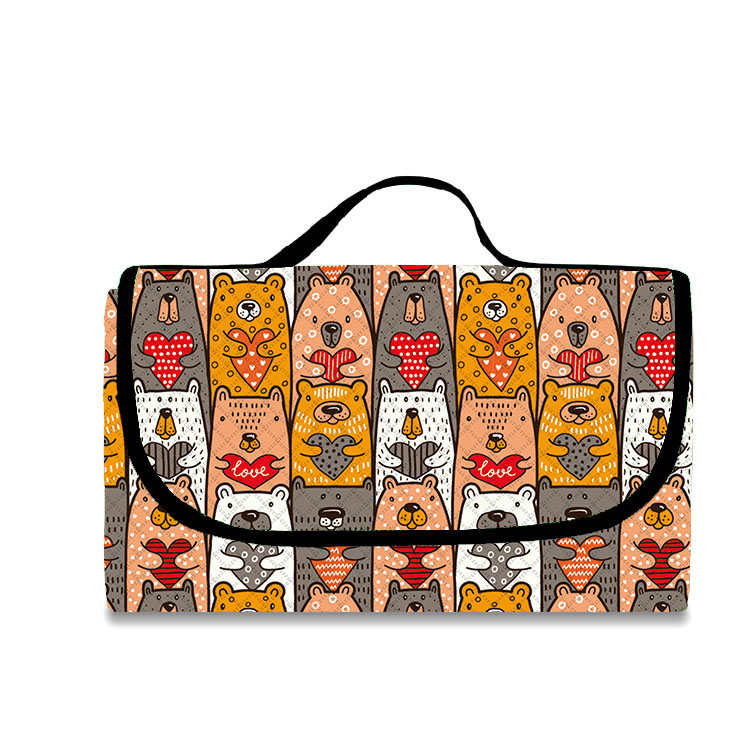 Тепих за пикник Ролл уп преносива простирка за пикник за камповање на отвореном